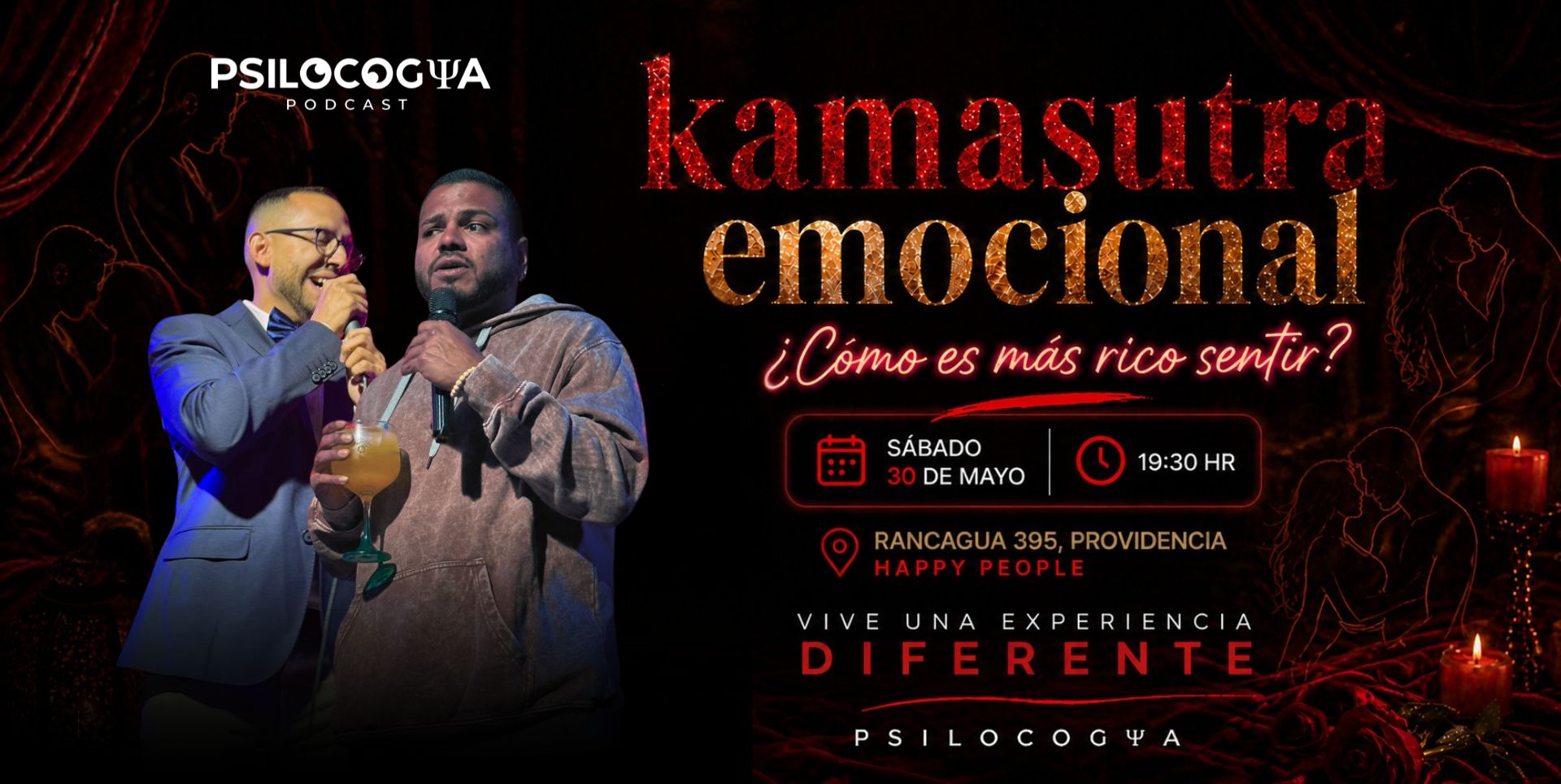 Banner Kamasutra emocional: como es mas rico sentir